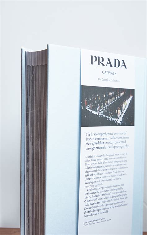 libro catwalk prada|prada coffee table book.